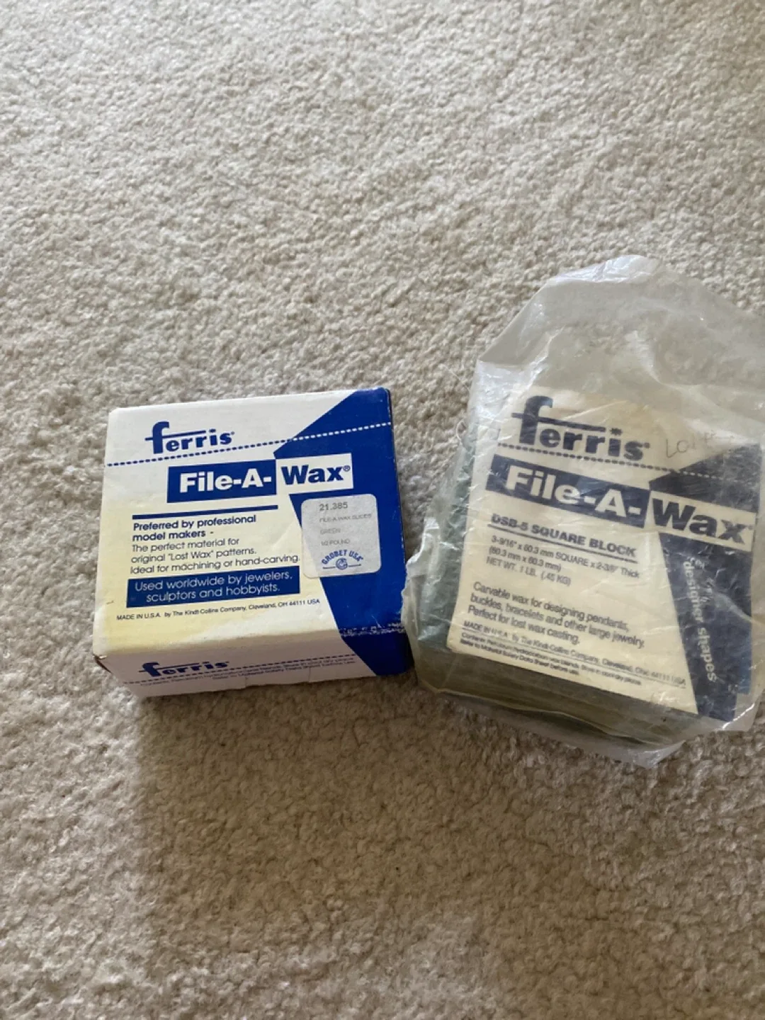 Ferris File-A-Wax Jewellery Carving Material 🥕 thumbnail