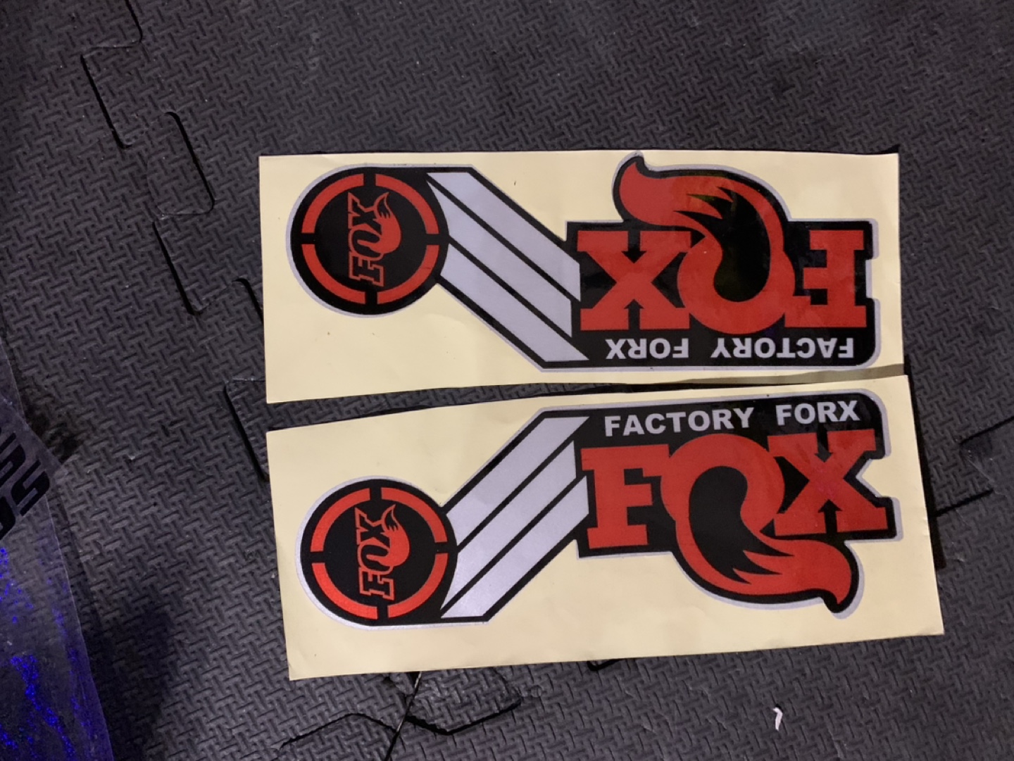 Fox Factory Fork Decals - photo 2