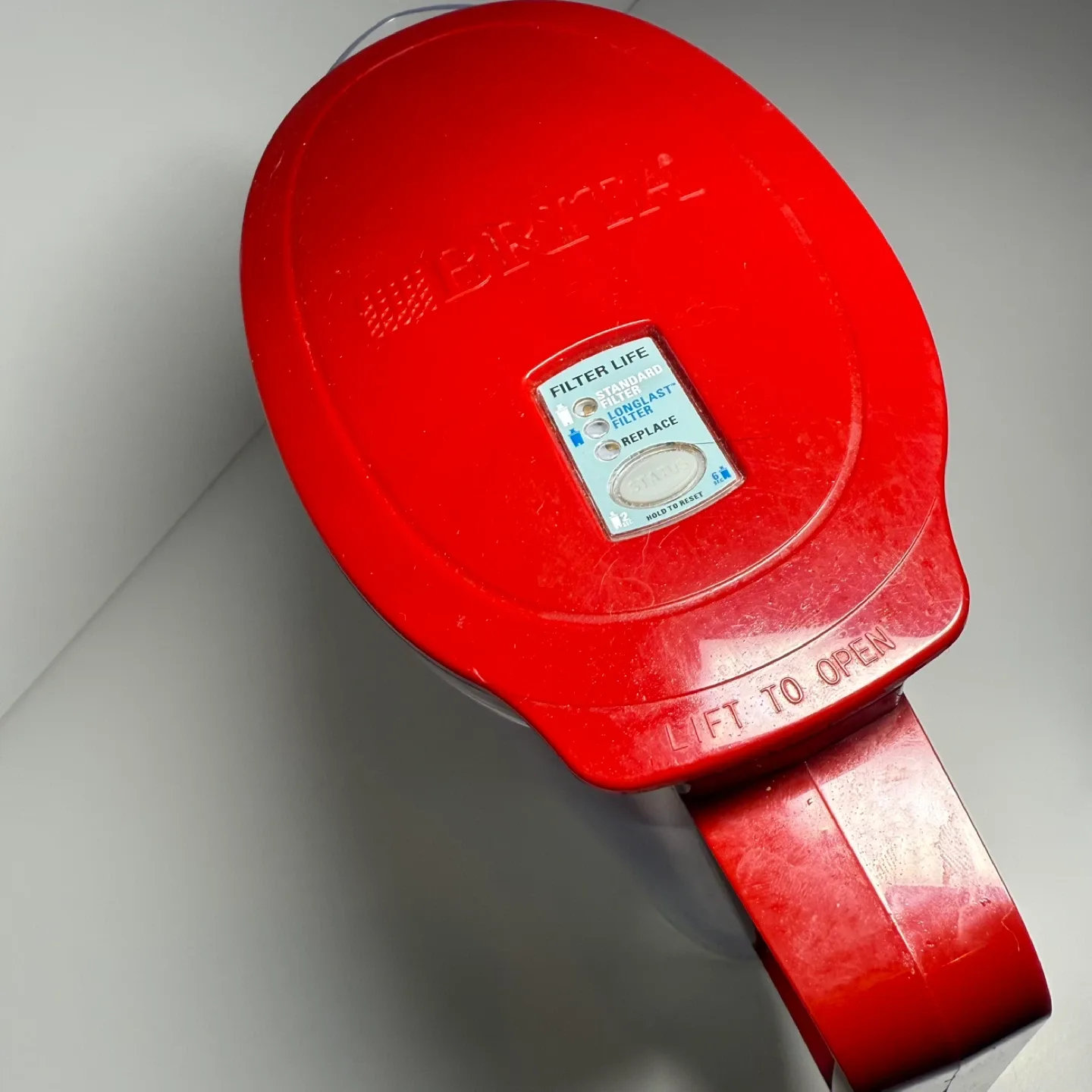 Brita Red Water Filter Pitcher only image indicator(2)