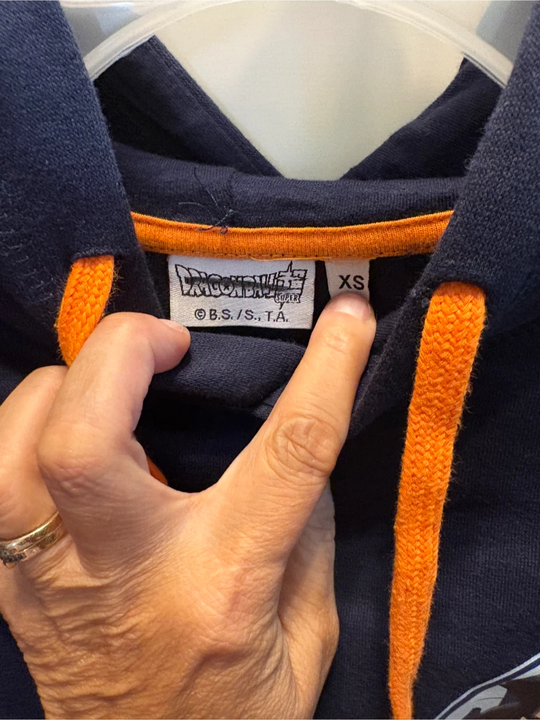 Dragonball Dark Blue Hoodie Size XS $30 firm - photo 3