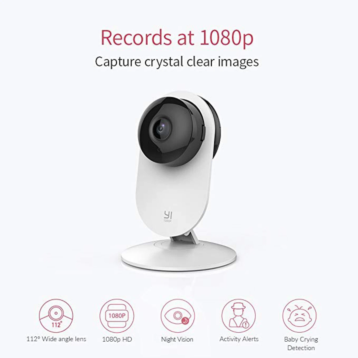 YI - 1080p Indoor Pet/Baby Camera (BRAND NEW) - photo 2