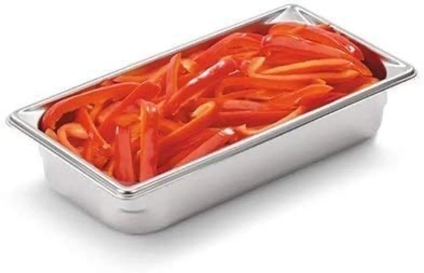 Stainless Steel Pans 2.5" Deep, 2.25 Qt, 2 1/2", Set of 5 image indicator(3)