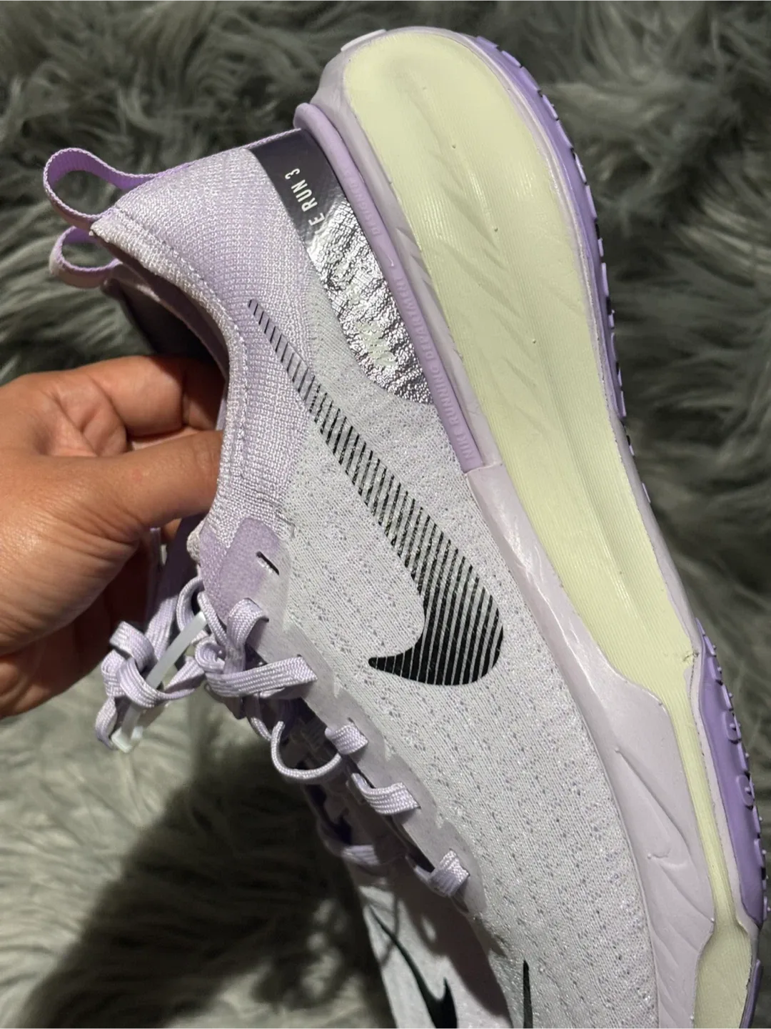 Nike ZoomX Invincible Run Fk3 Lilac Purple, Size 8.5 image indicator(6)