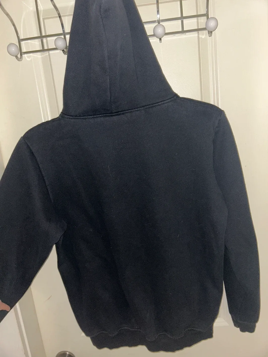 Thrasher Flame Logo Hoodie - Black, XL image indicator(2)