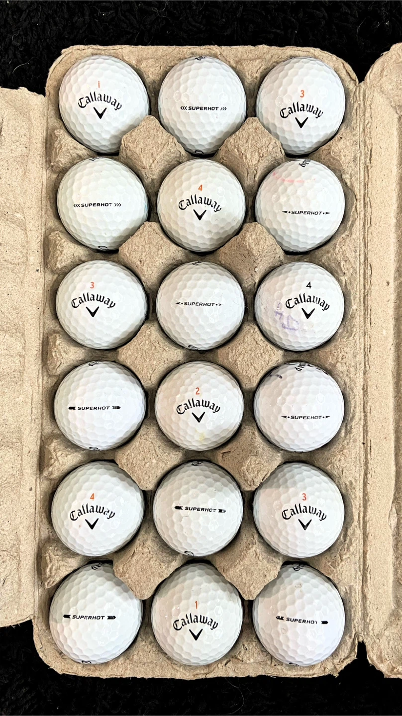 18 Callaway Superhot Golf Balls - photo 2