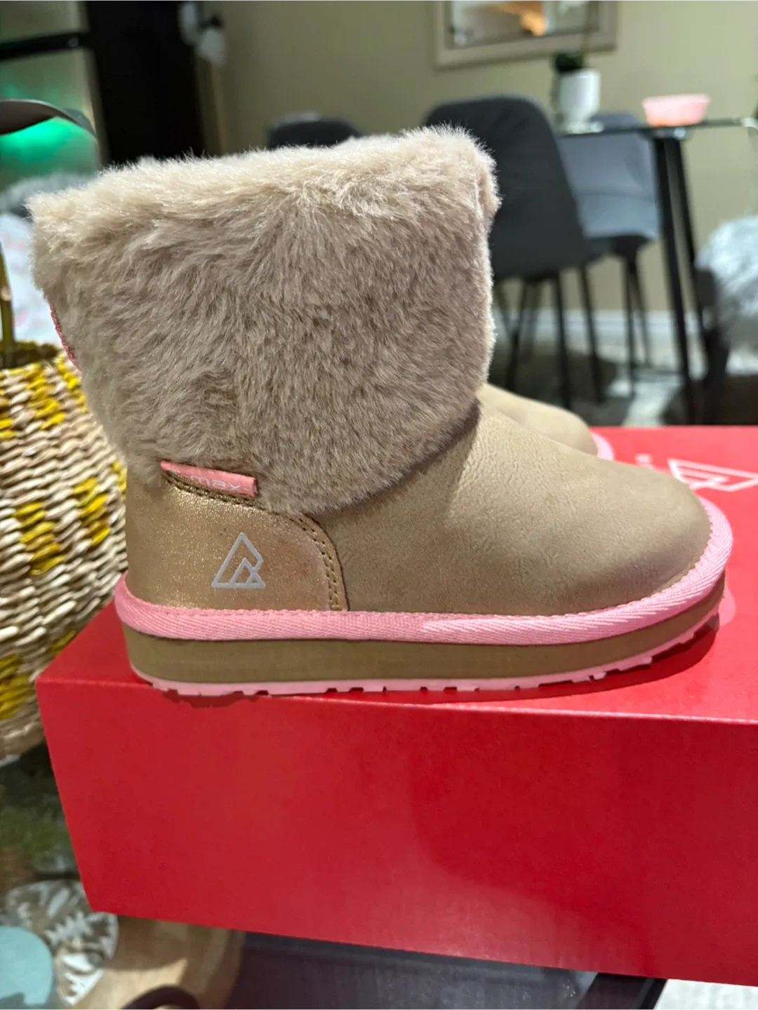 Riptone Faux Fur Boots - Size 11T image indicator(4)