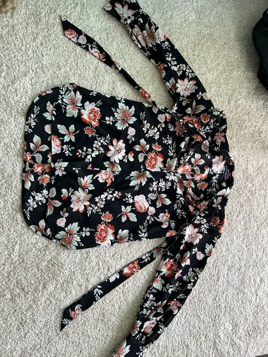 French Connection Floral Blouse - Size XS thumbnail