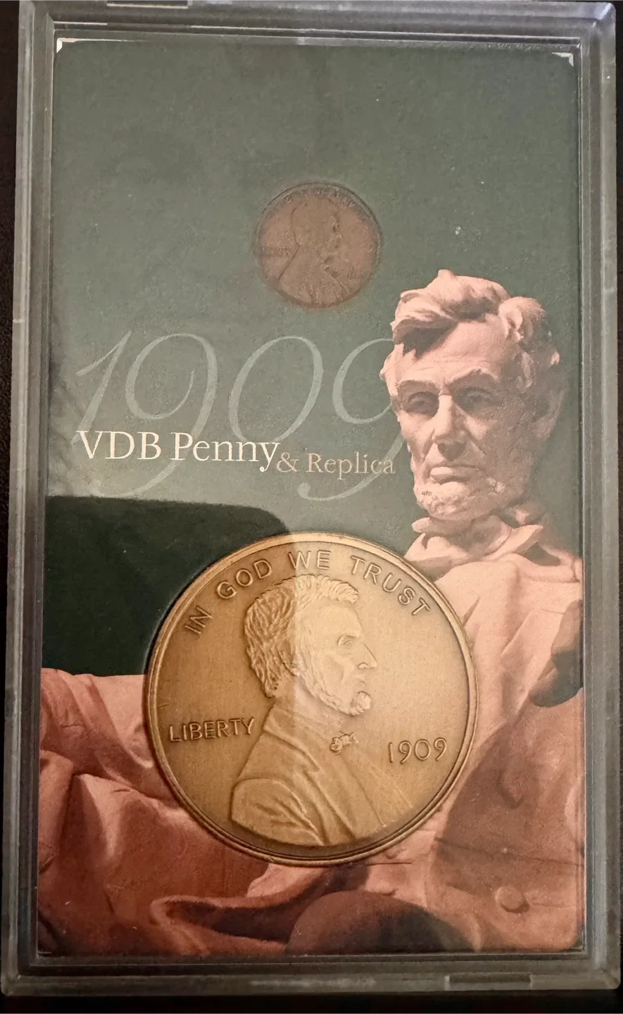 1909 VDB Penny & Replica