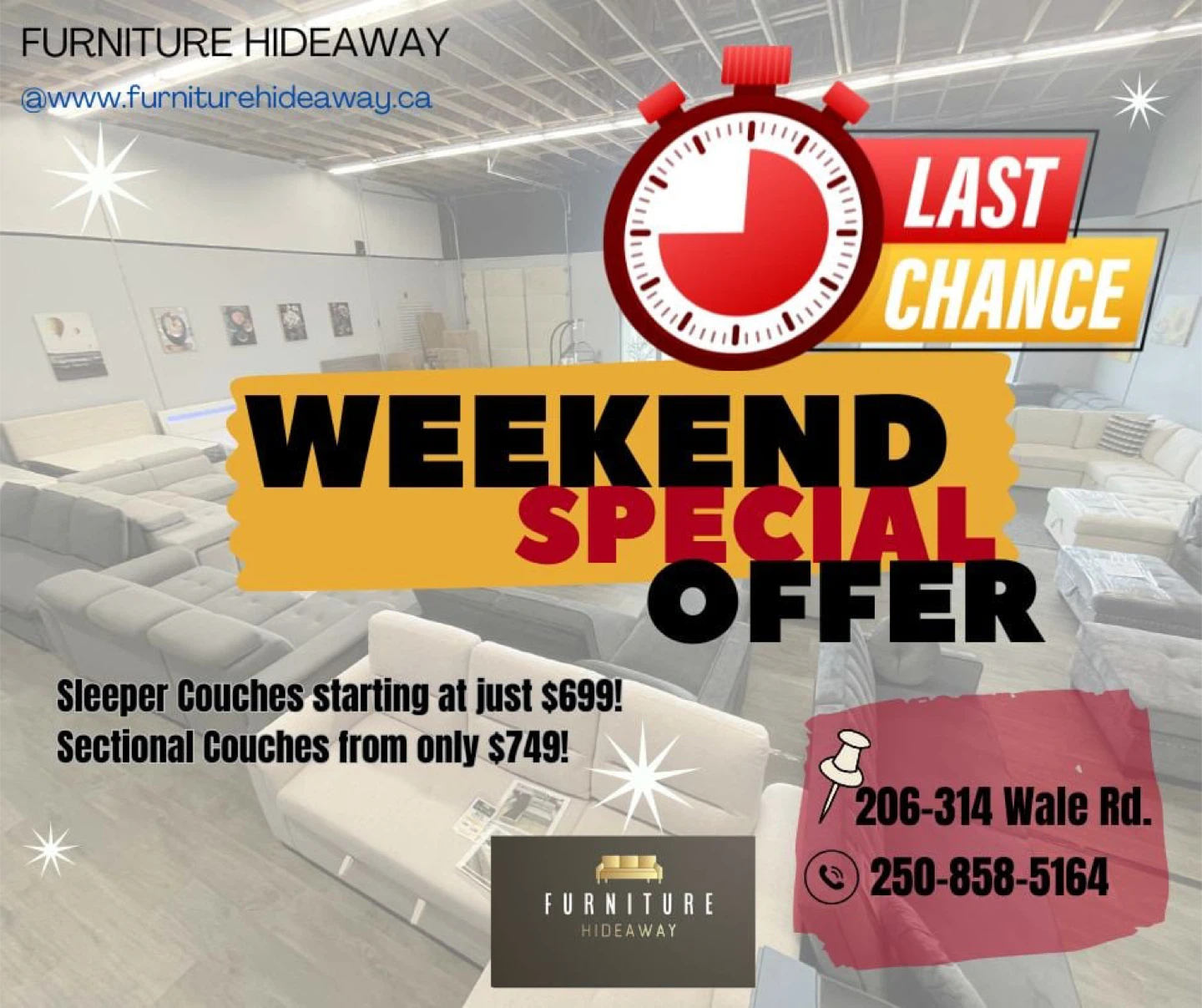 🔥LAST CHANCE! Weekend Flash Sale Ends TODAY!⚡🔥
