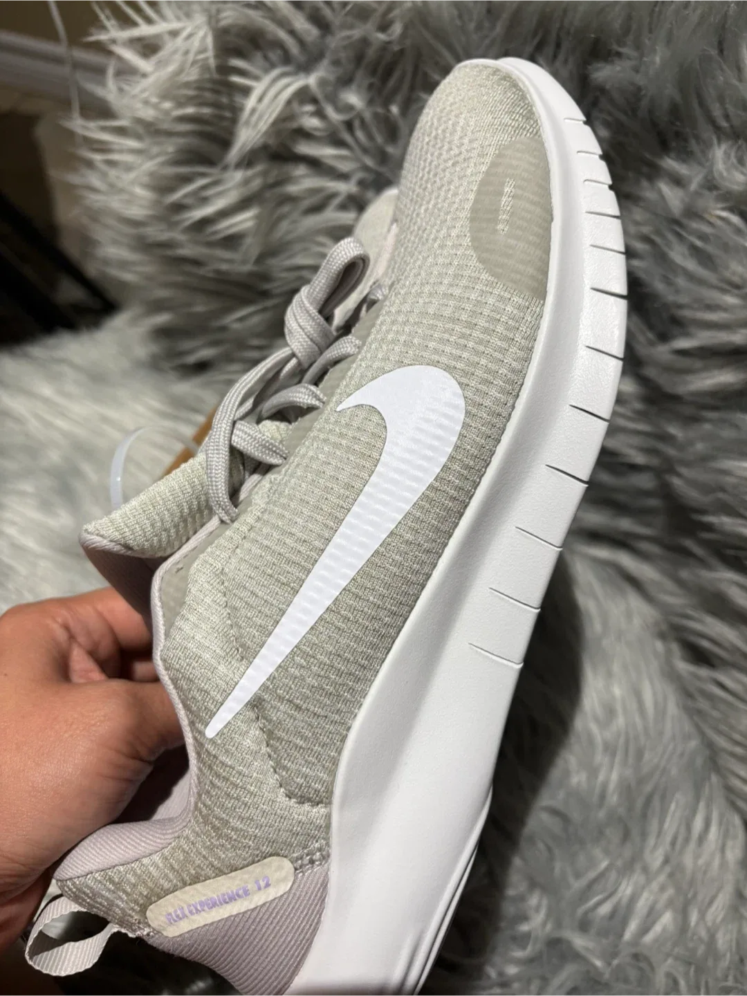 Nike Flex Experience RN 12 Gray, Size 8.5 image indicator(3)