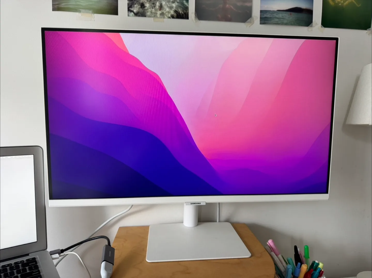 Samsung White Monitor