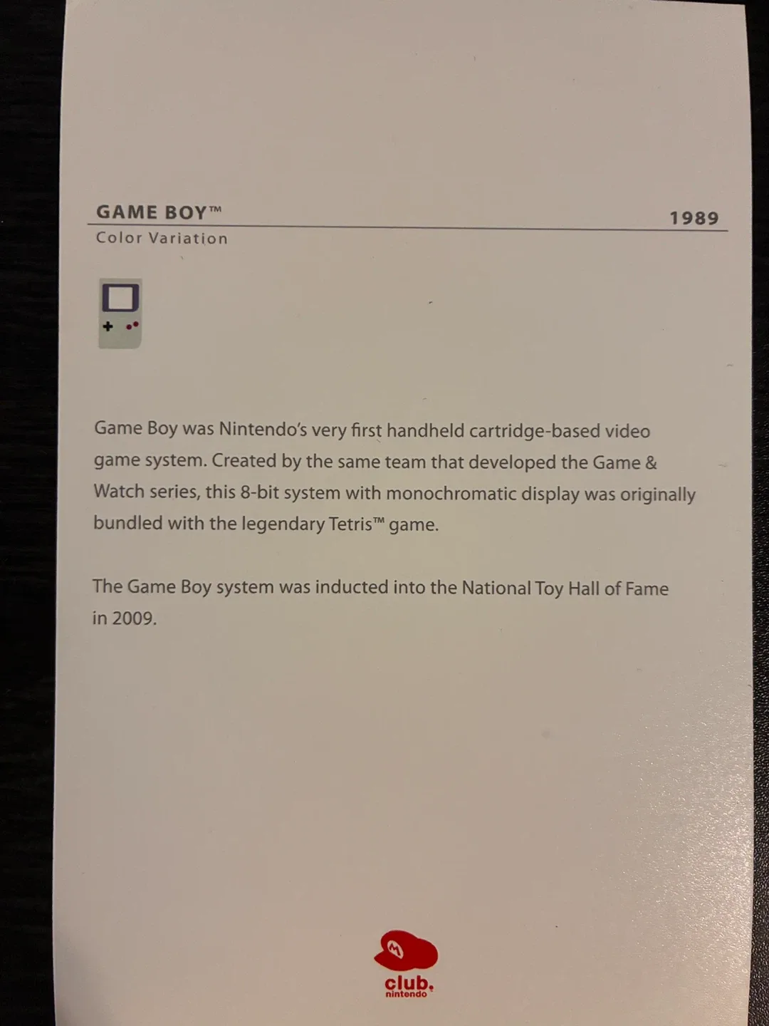 Club Nintendo Exclusive items! (Rare) image indicator(5)