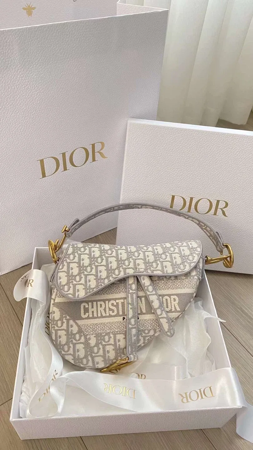 authentic Dior Saddle Bag thumbnail