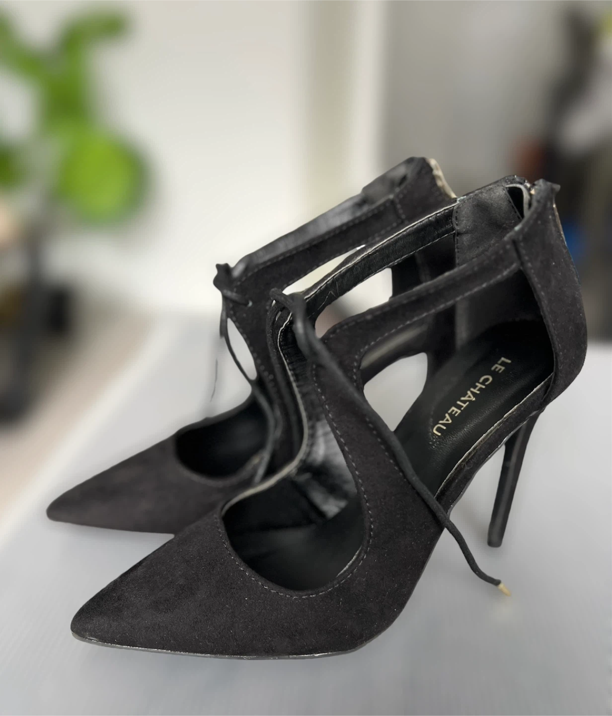 Le Chateau Black Heels, Size 7
