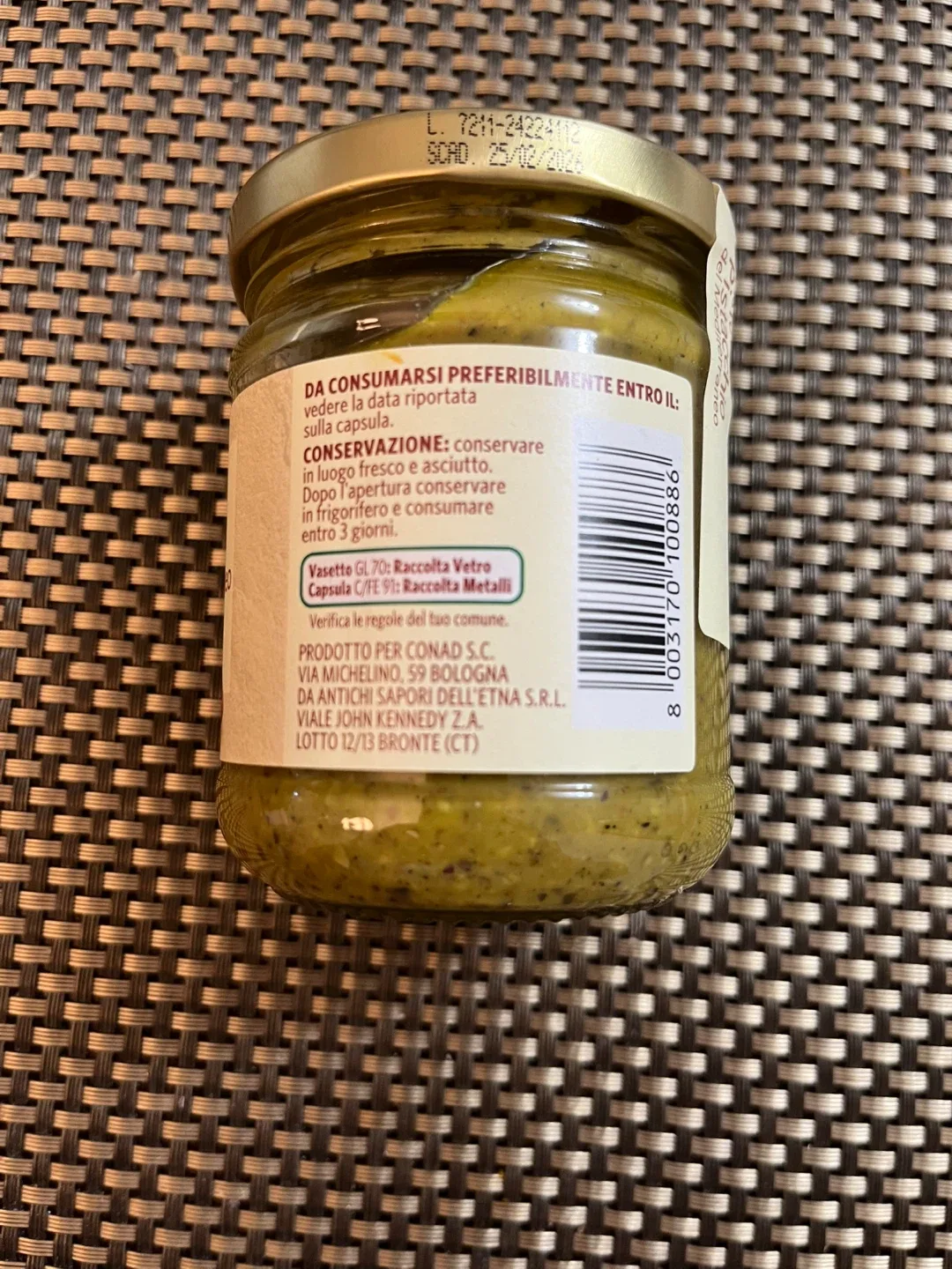 Sapori Idee Pistachio Pesto - Mediterranean image indicator(3)