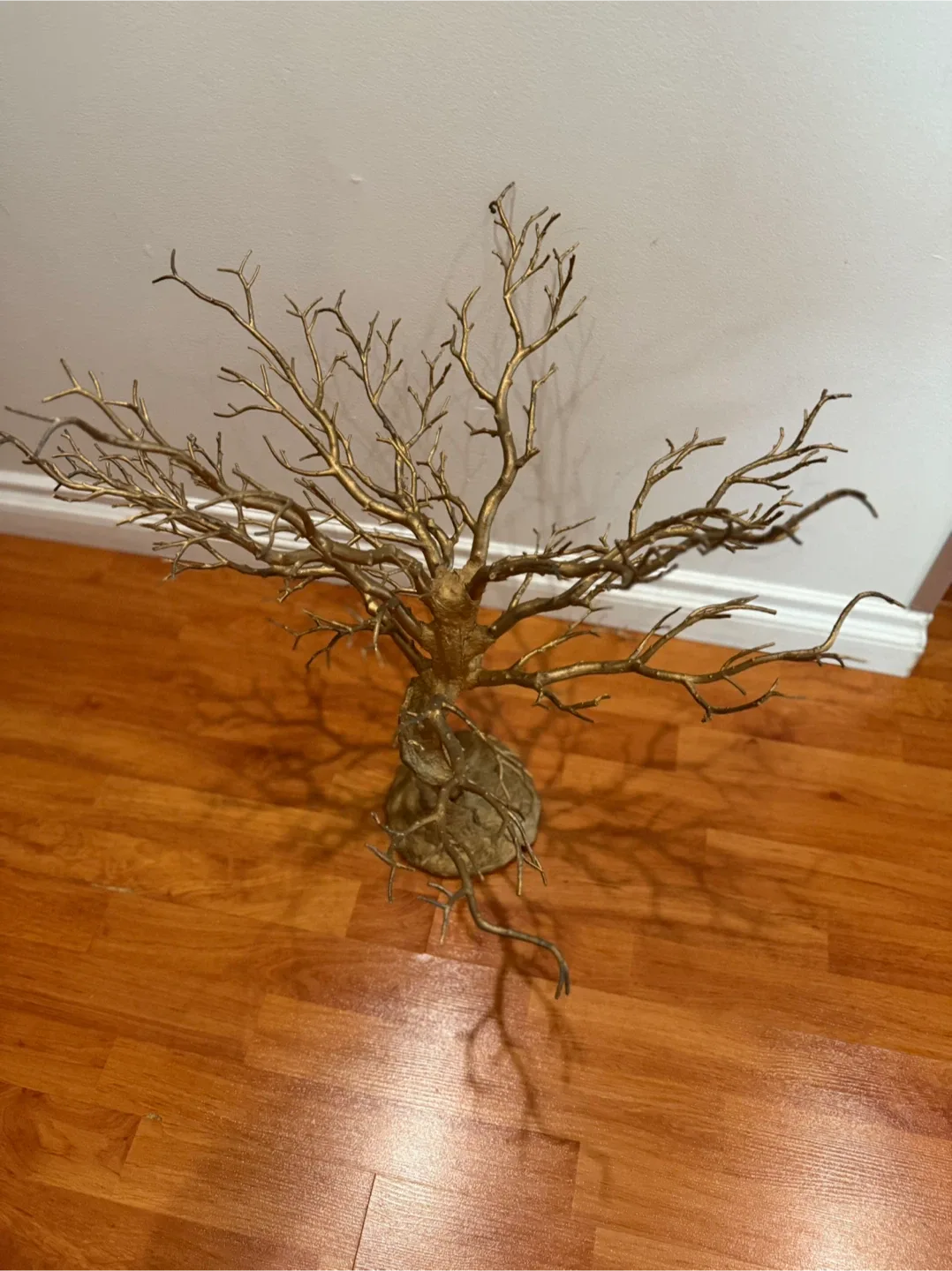 Gold tone Branch Jewelry Tree Stand thumbnail