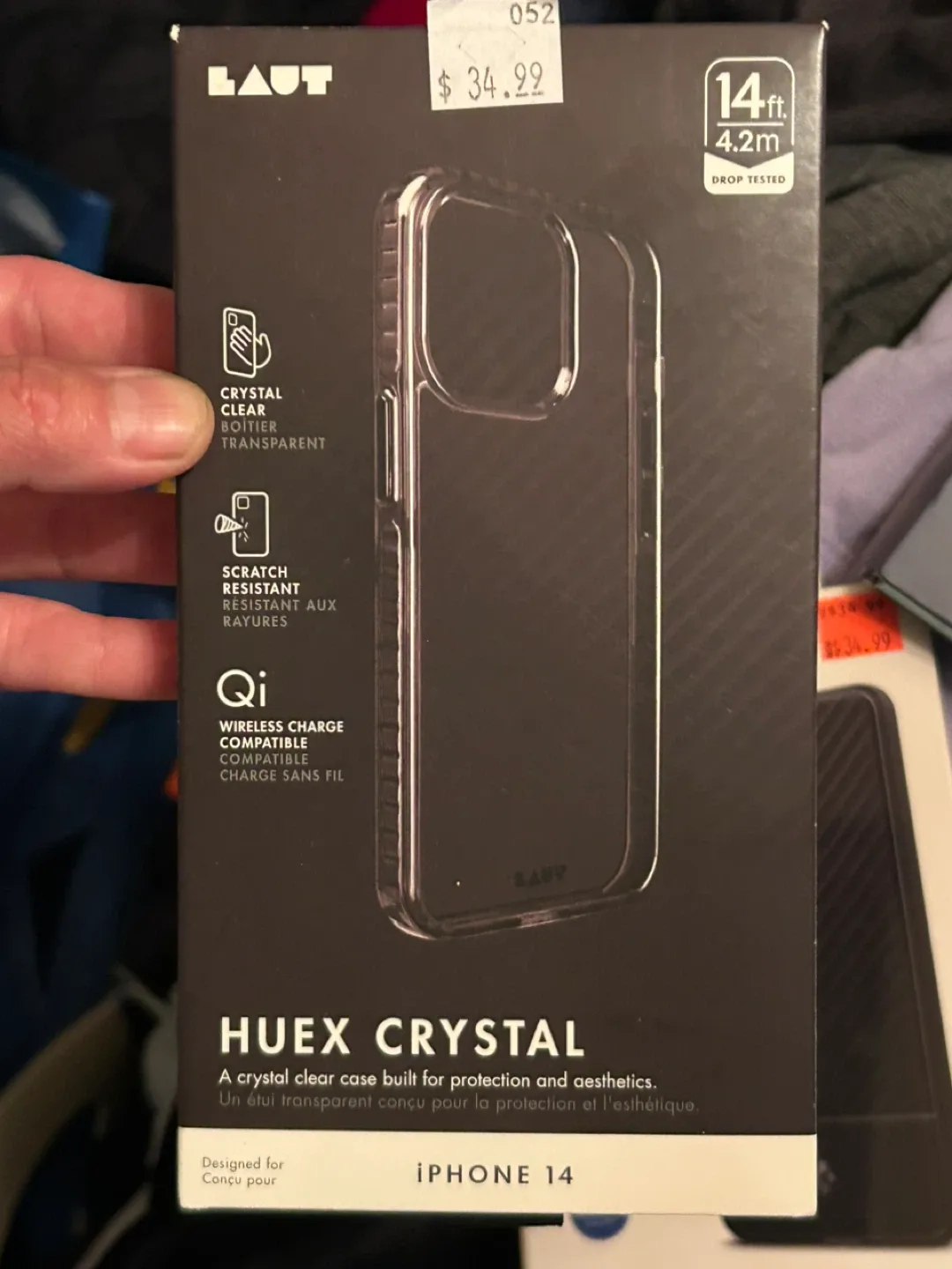 LAUT Huex Crystal iPhone 14 Case - New thumbnail