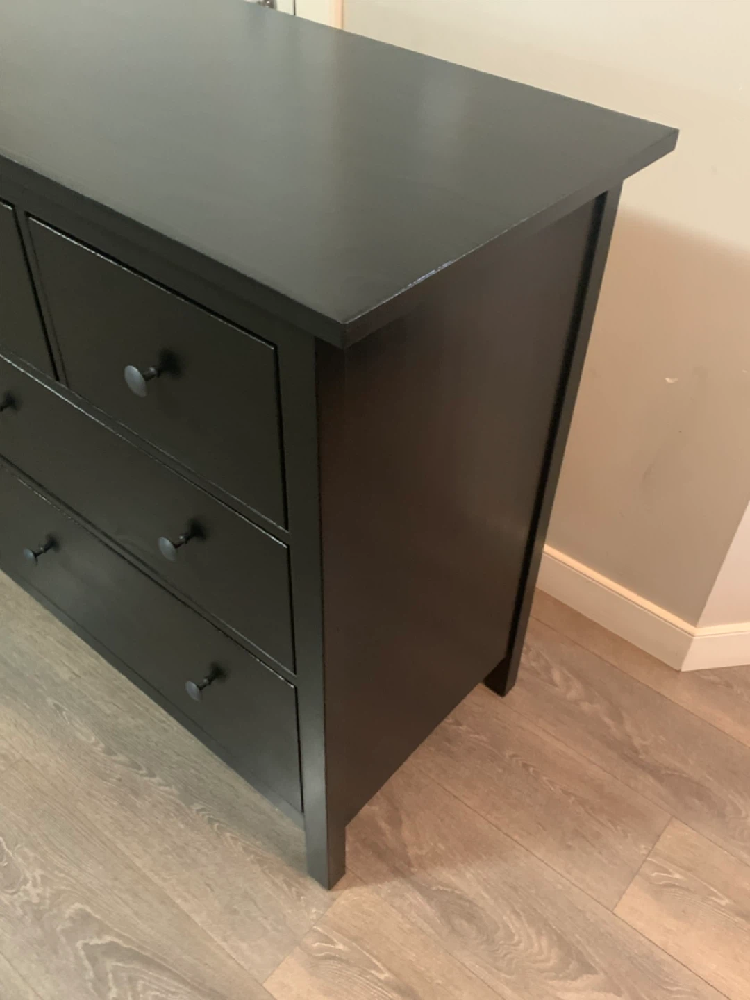 Black Dresser with 8 Drawers - photo 3