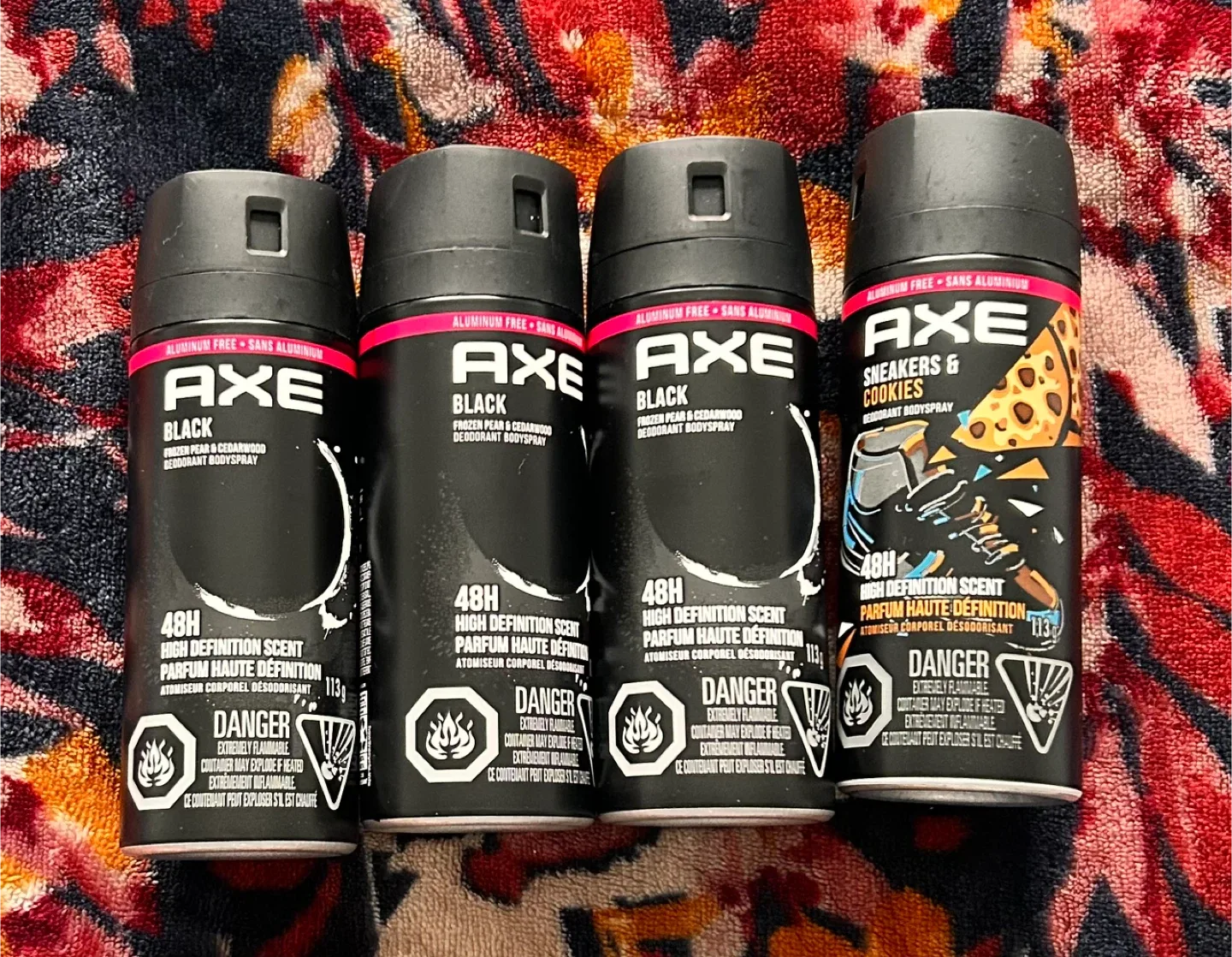 Axe Black & Sneakers & Cookies Deodorant Bodyspray thumbnail