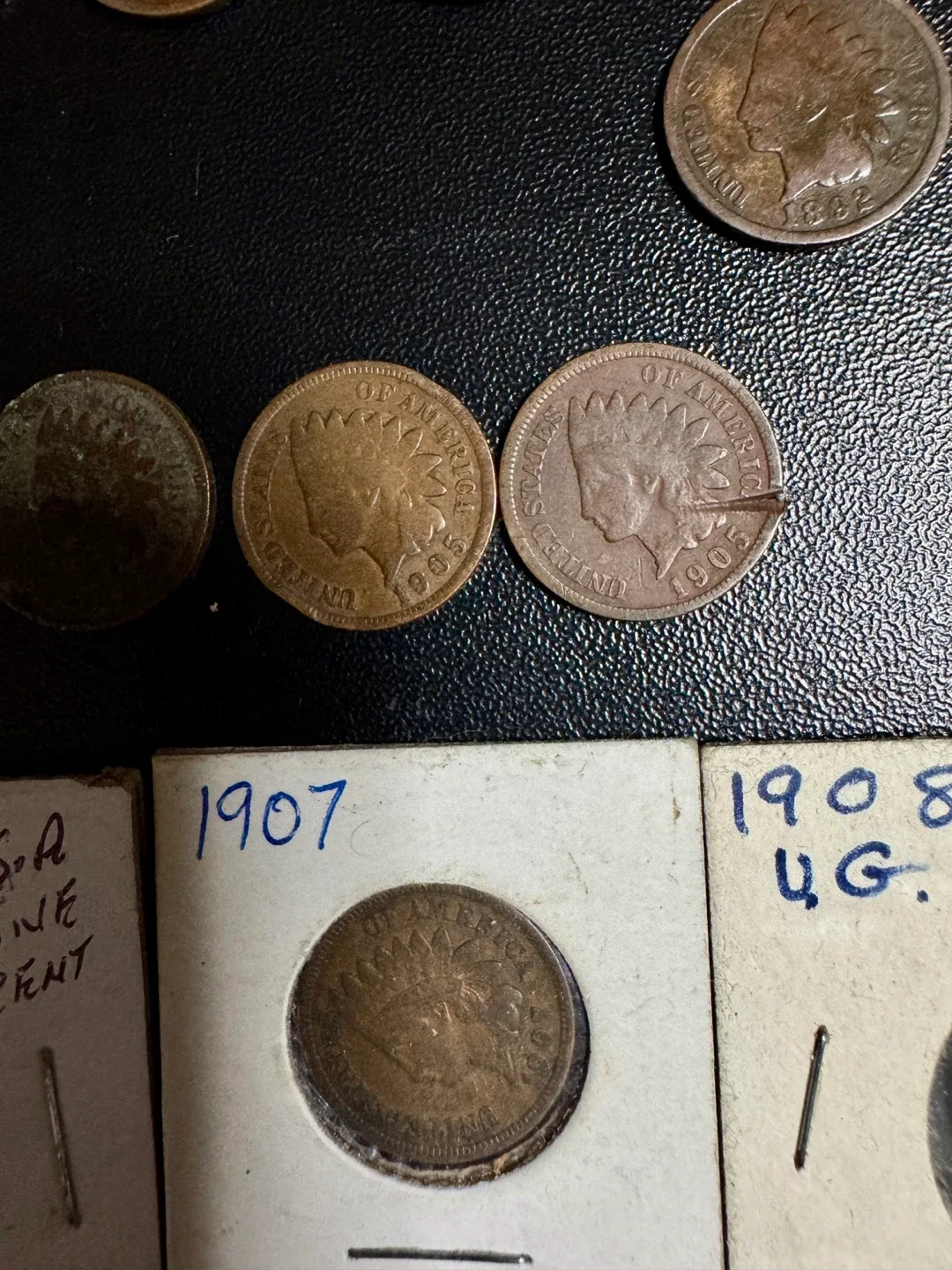 Vintage Indian Head Pennies 1864 - 1908 - Collectible Coins image indicator(8)