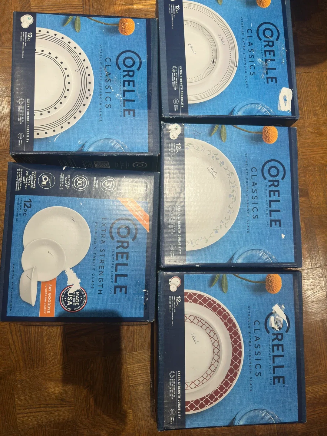 Brandnew Dinner set, Corning ware please read thumbnail