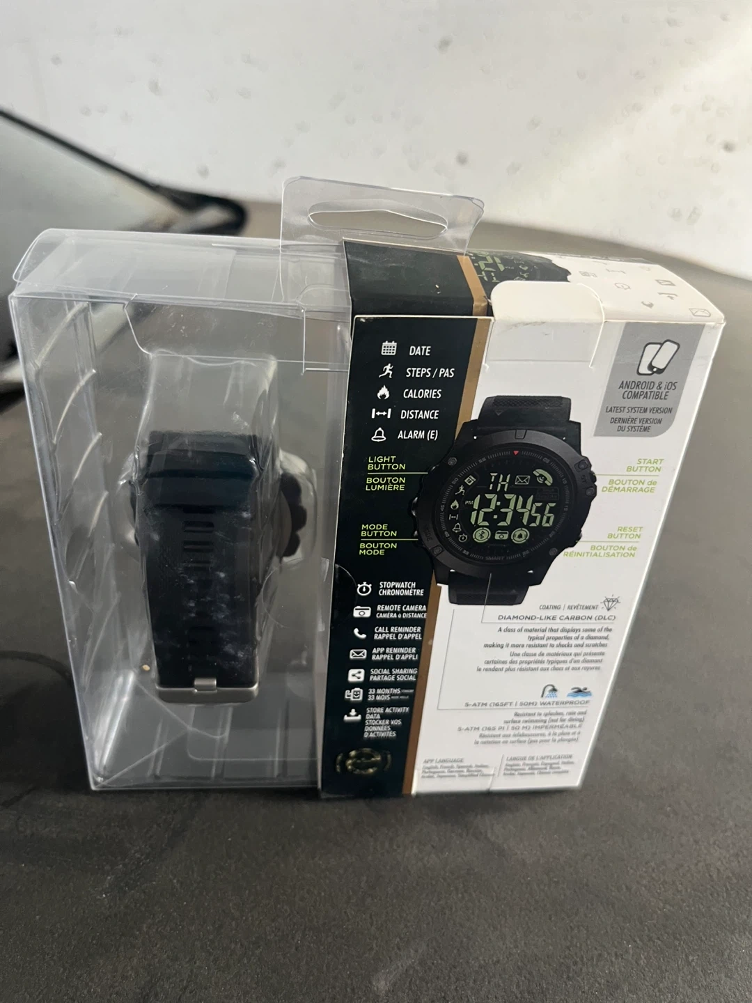 Military Smartwatch Tact Watch Manual Smart Watch T1 Tact Watch