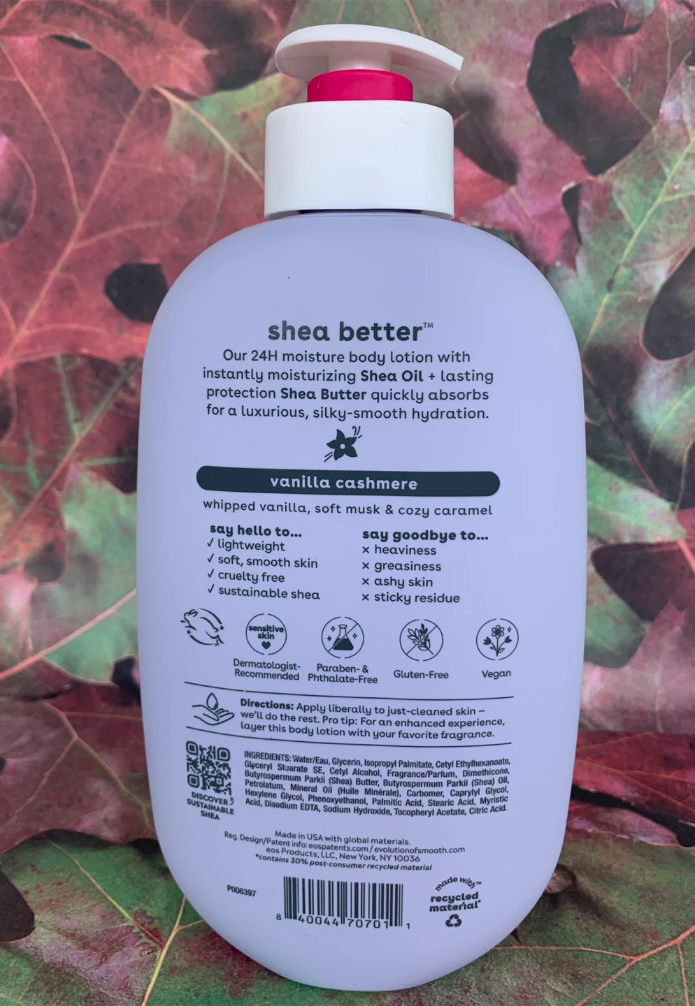 EOS 24H Moisture Body Lotion - Vanilla Cashmere - photo 2