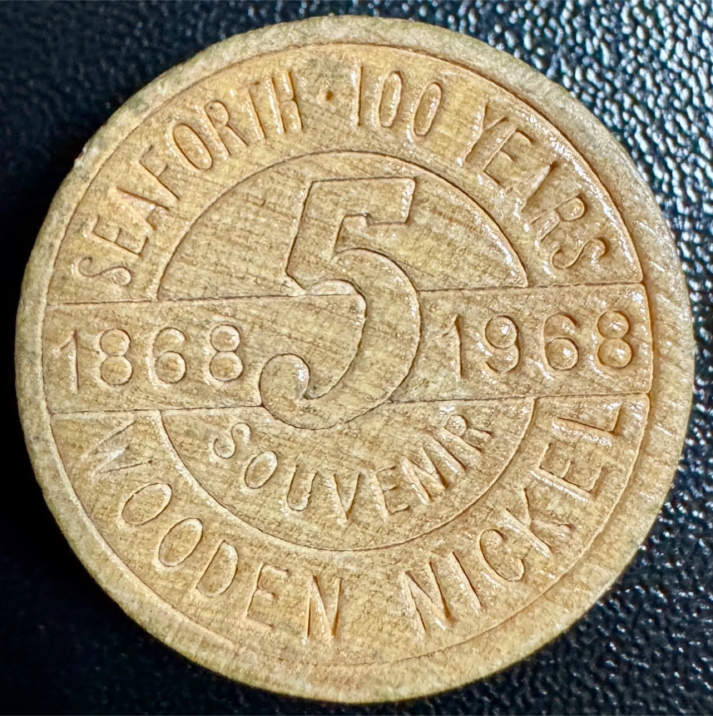 Vintage Wooden Nickel Souvenir Coins - photo 3