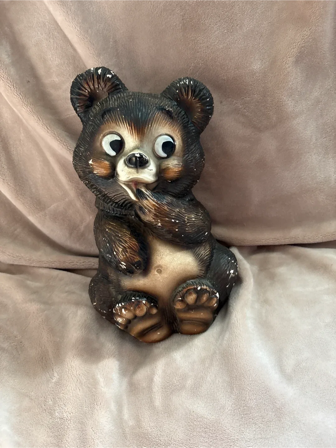 Chalkware Vintage Bear Coin Bank thumbnail