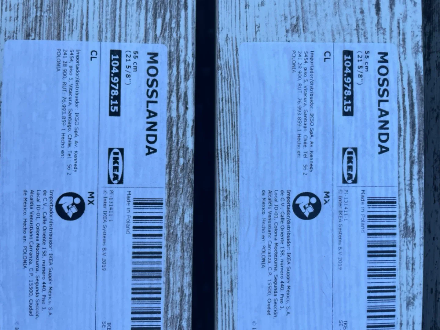 IKEA Mosslanda Picture Ledge White (Set of 3) image indicator(4)