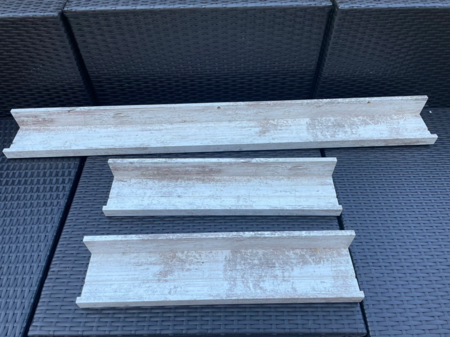 IKEA Mosslanda Picture Ledge White (Set of 3)