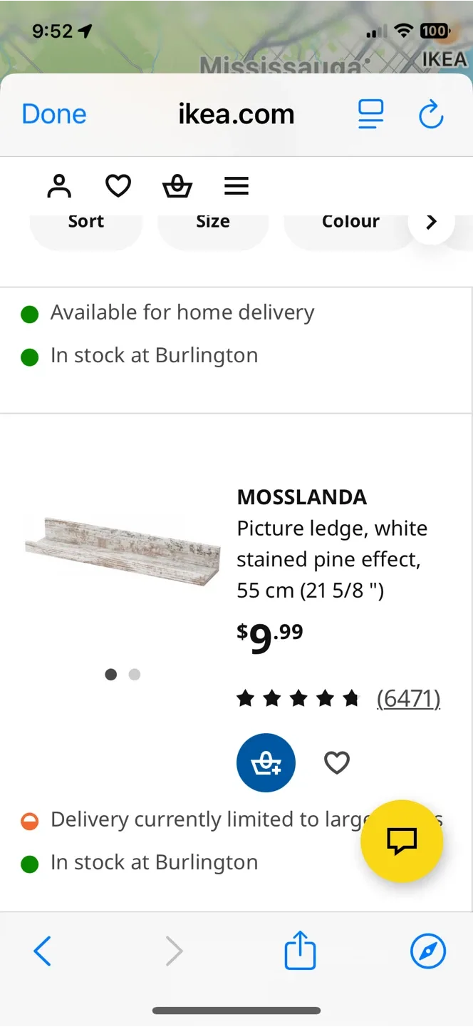 IKEA Mosslanda Picture Ledge White (Set of 3) image indicator(8)