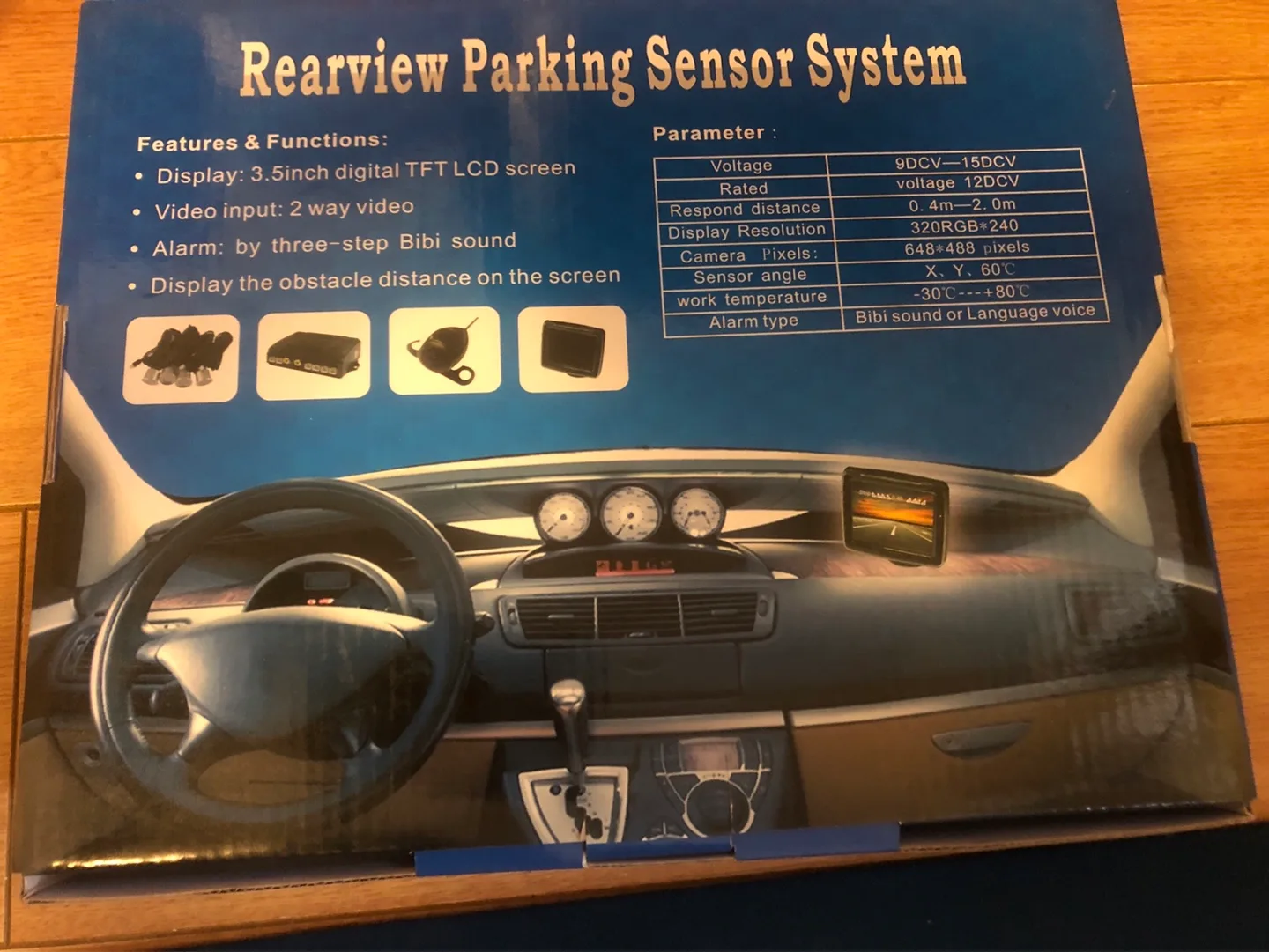 Rearview Parking Sensor System image indicator(2)