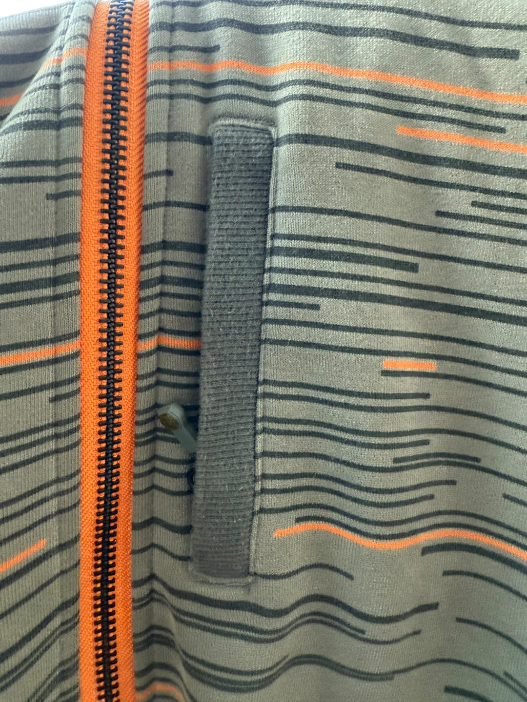 Lululemon Athletica XL Striped Hoodie