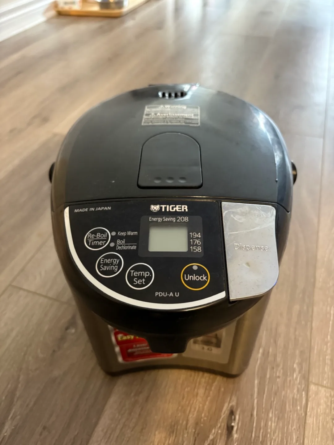 Tiger Energy Saving 208 Water Boiler