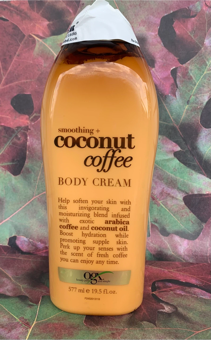 OGX Smoothing Coconut Coffee Body Cream