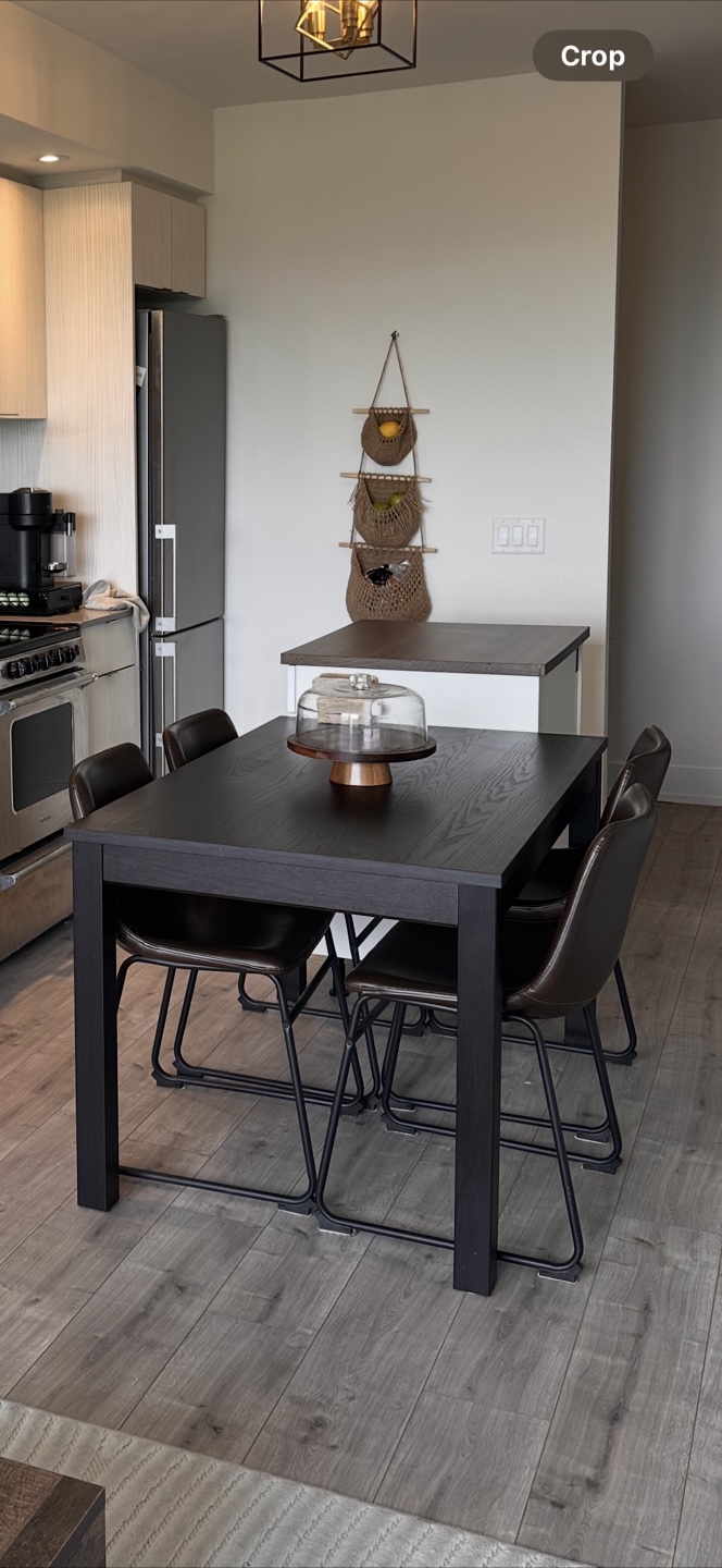 IKEA LANEBERG Extendable Dining Table - Dark Brown