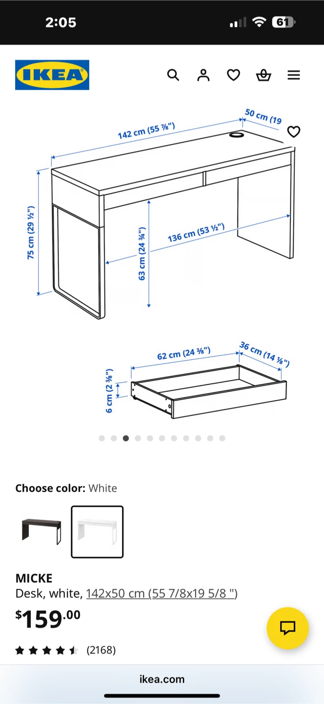 IKEA desk - photo 5