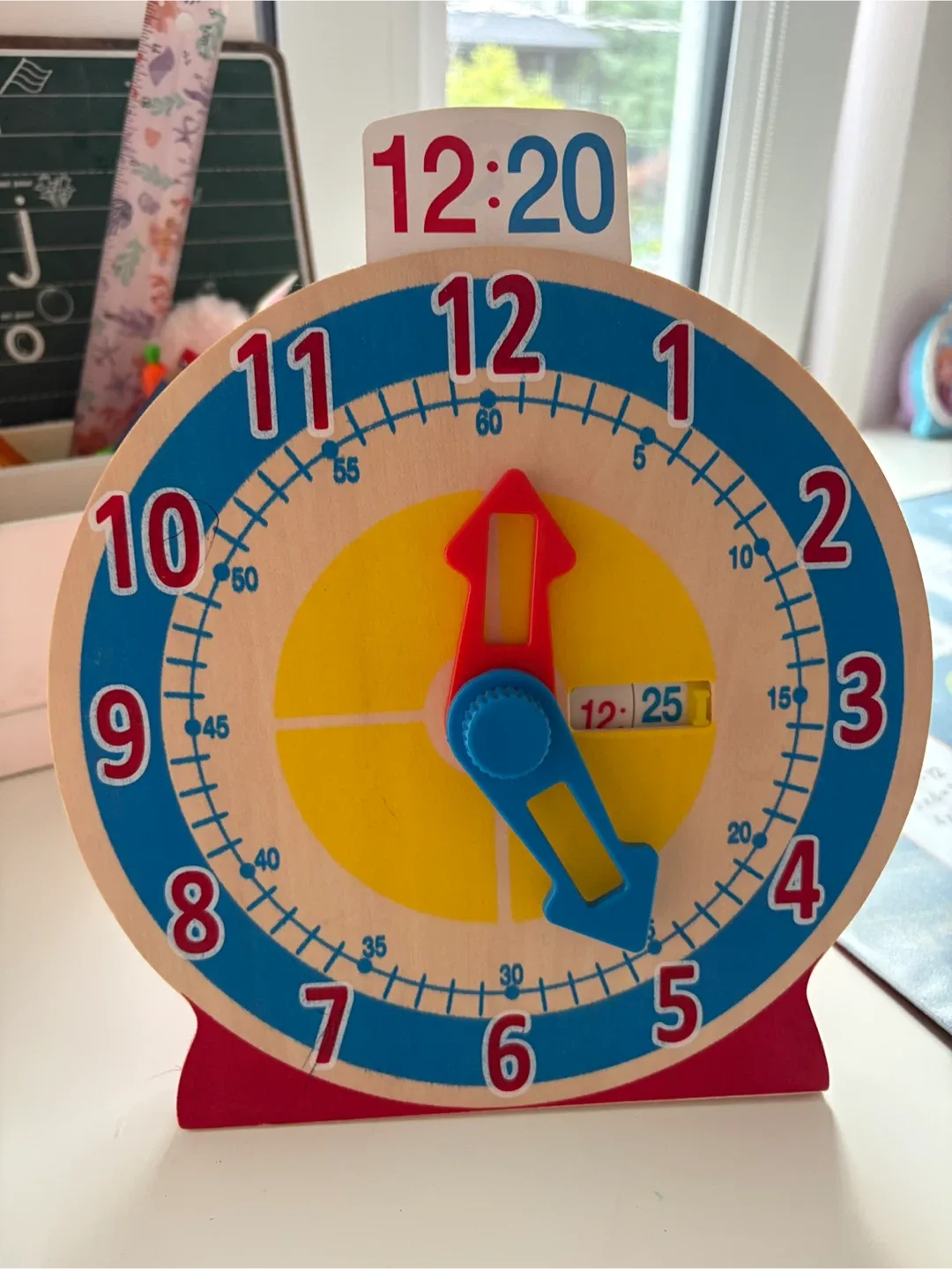 Melissa & Doug Turn and Tell Clock image indicator(4)