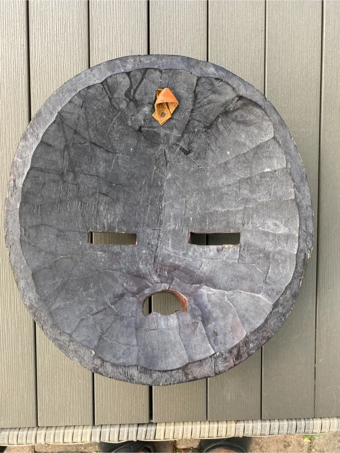 Wood Tribal Mask Ghana African Wall Art image indicator(7)