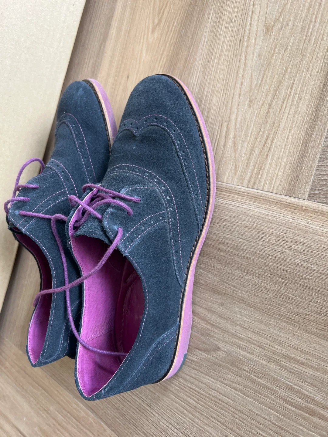 Johnston & Murphy Suede Wingtip Shoes thumbnail