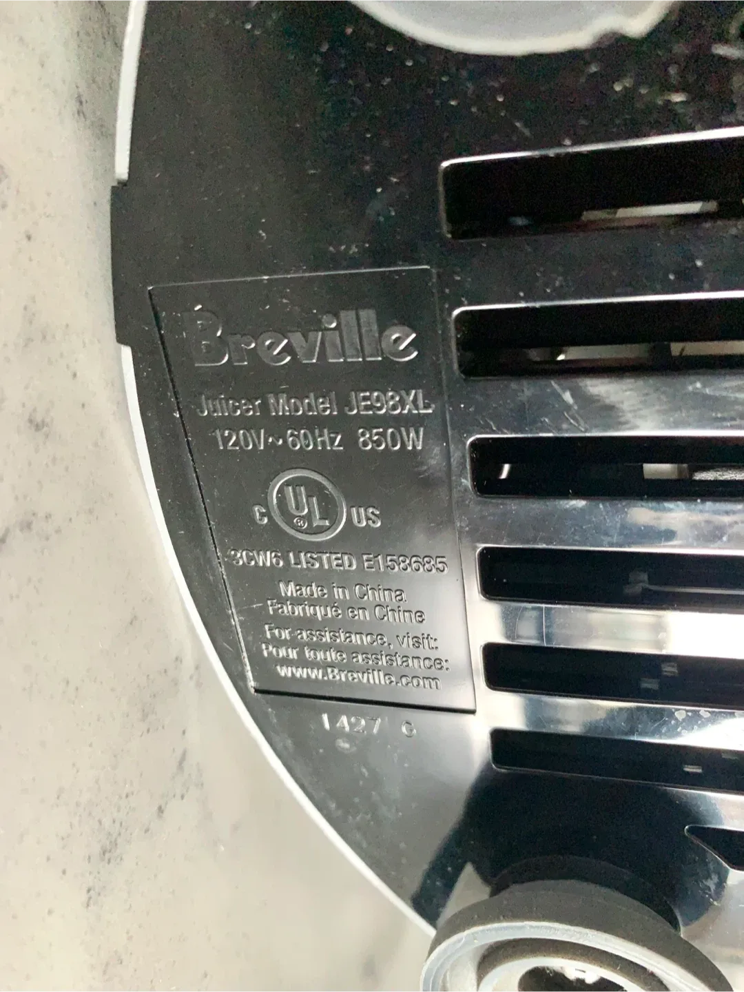 Breville Juice Fountain Plus Centrifugal Juicer 🥕 image indicator(6)