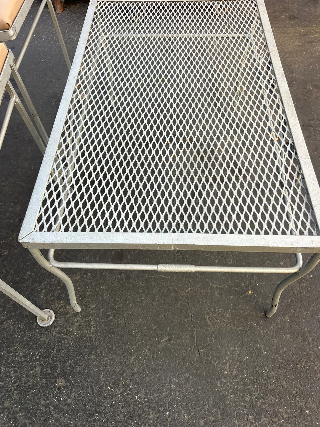 Vintage Metal Patio Set - Table & Chairs - photo 3
