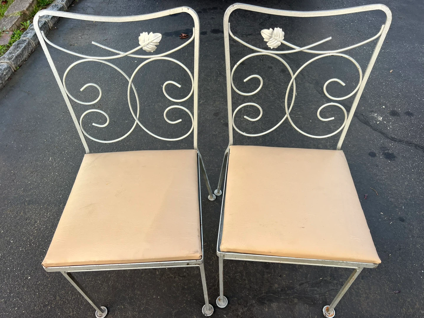 Vintage Metal Patio Set - Table & Chairs - photo 4