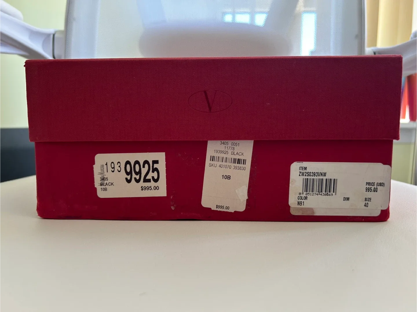 Valentino Rockstud Black Heels Size 10B image indicator(5)