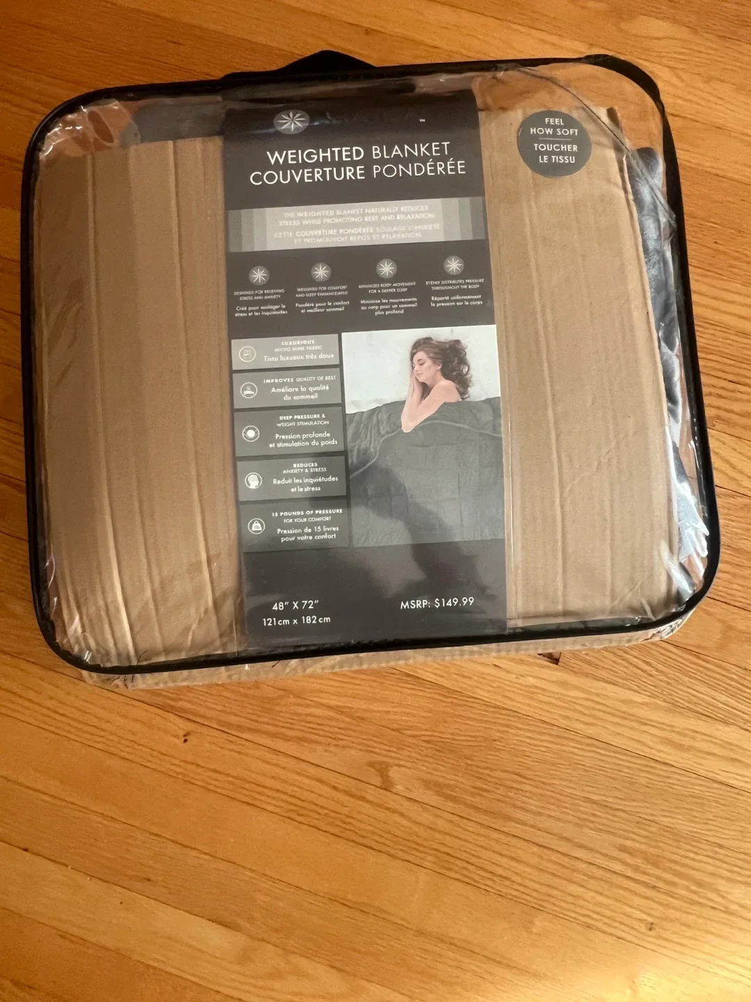 AliaVida Weighted Blanket 48" x 72" thumbnail