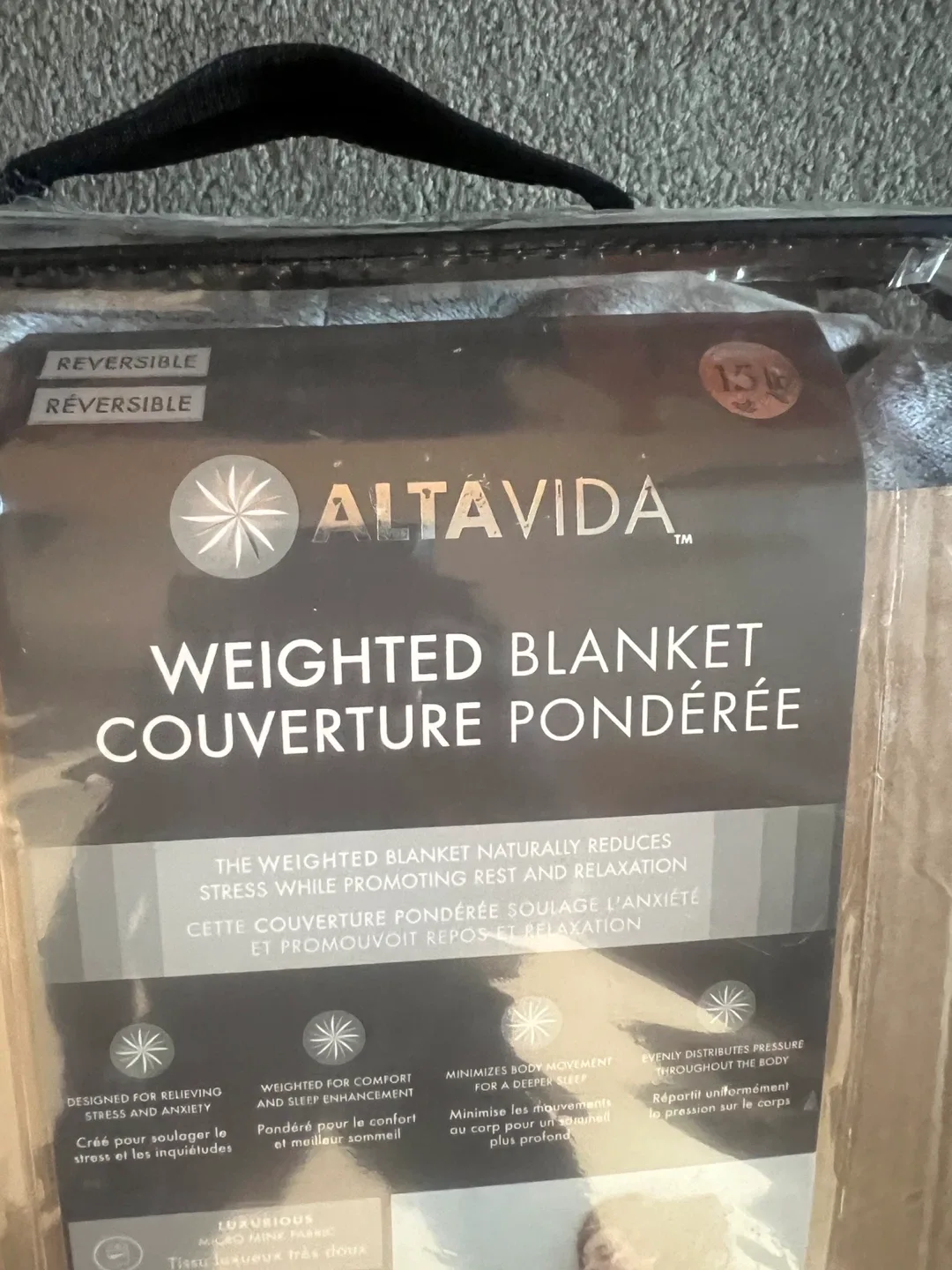AliaVida Weighted Blanket 48" x 72" image indicator(4)
