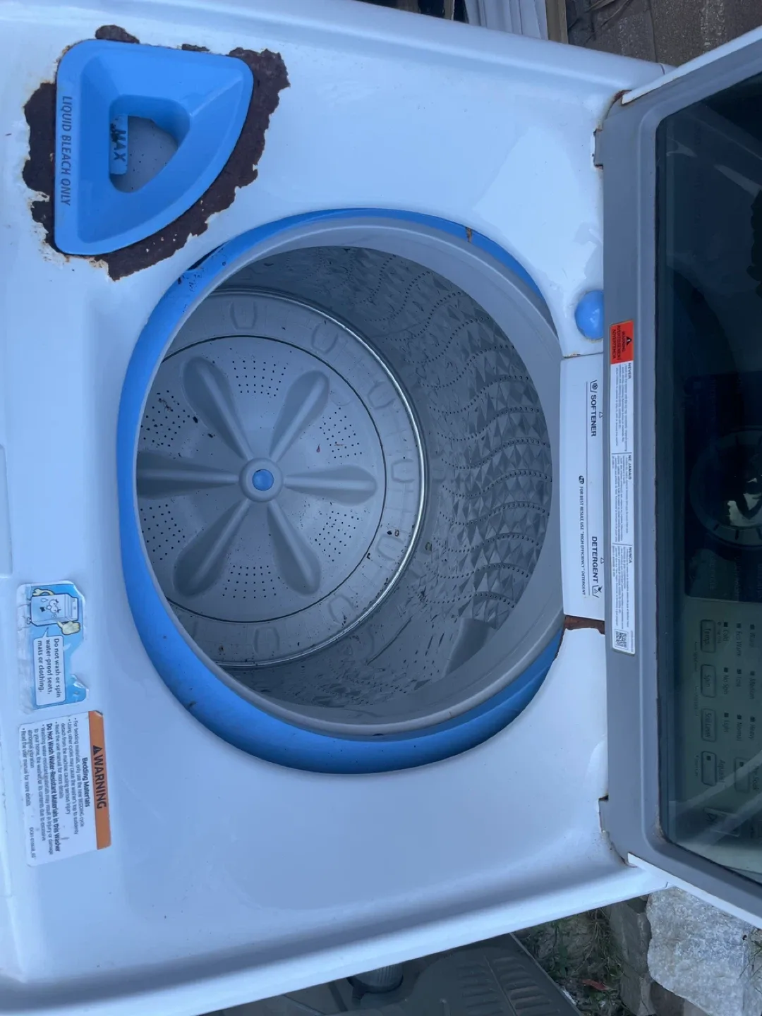 Free Used Samsung Top Load Washer - White image indicator(3)