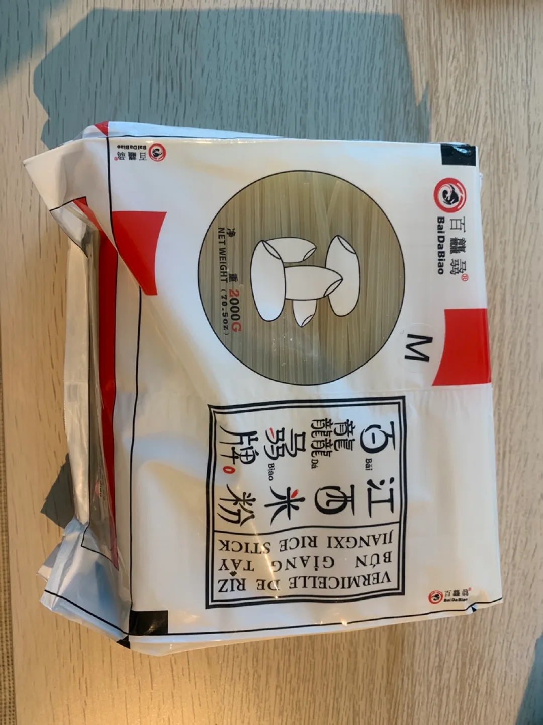 BaiDaBiao Jiangxi Rice Stick Noodles, 2000g