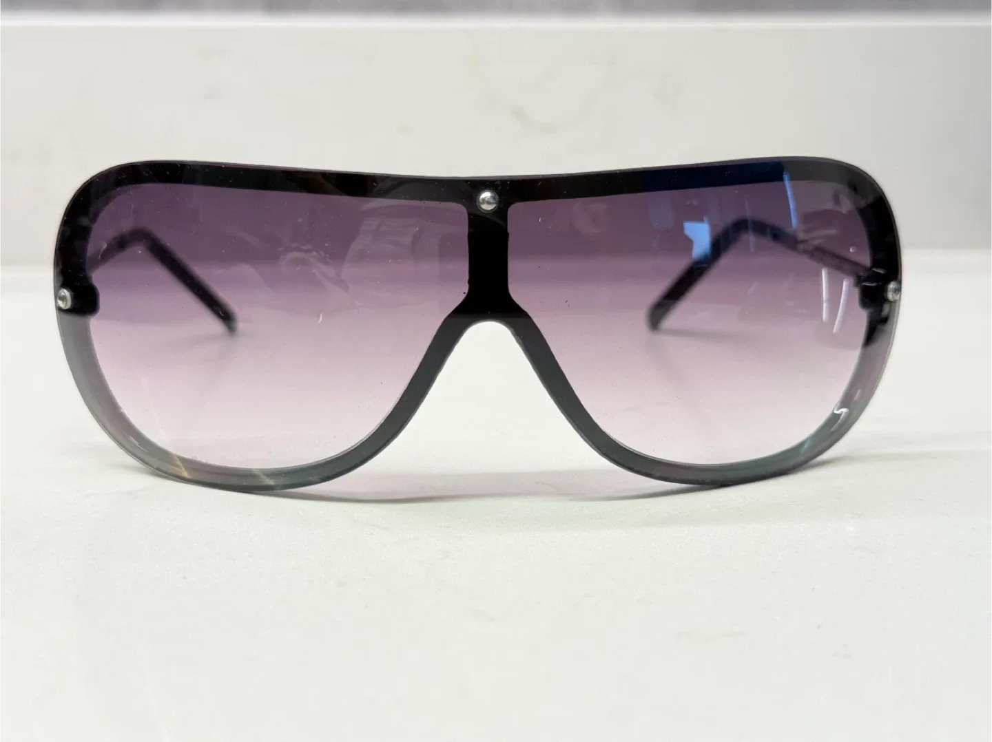 Black Wrap Sunglasses thumbnail